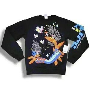 NWT DISNEY PARKS ALICE IN WONDERLAND CREWNECK SWEATER